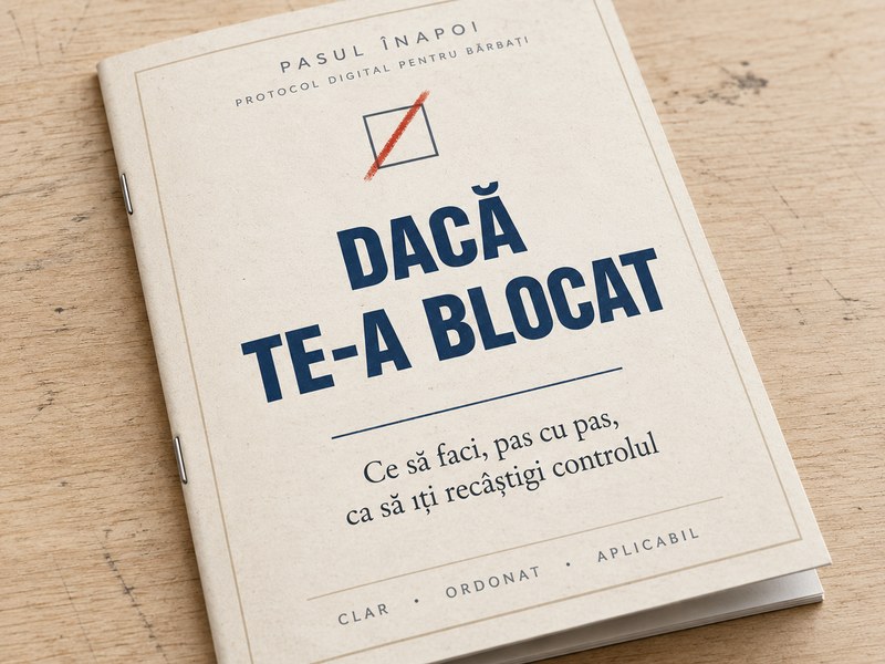 Dacă te-a blocat